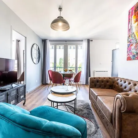 Esprit Marvel: 2 Chambres- Fibre- Balcon- Parking Гренобль